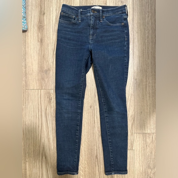 Madewell Denim - Madewell Dark Blue Skinny Jeans